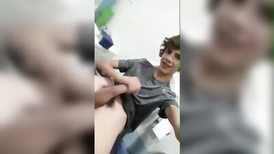 Young Stud: Big Cock Exhibitionism - Web-Cam Solo