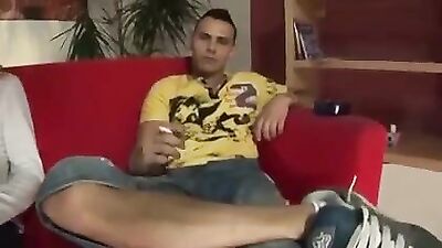 Red Couch Exposed - An Action Bareback Adventure!