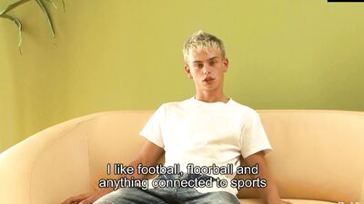 Beautiful Blond Boys Cum Shots: First Time Audition HD