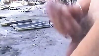 Stud Boxer Christobate Sucks Cock in the Park - Straight Frenchmen Jizzing Outdoor