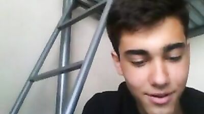 Guys showing a little