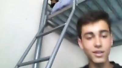 Guys showing a little