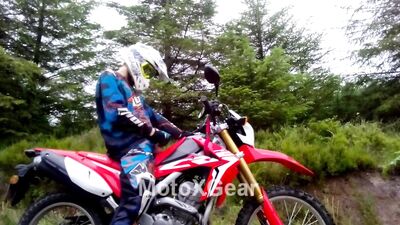 Dirt Bike Cumshot Frenzy - Amateur Teen Motocross Jerks and Squirts!