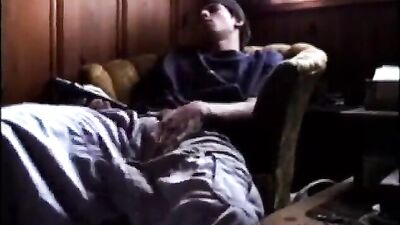 Big Cock Straight Boy: Watching Porn Cum and Wank