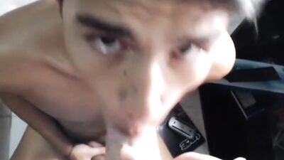 Latino Boy Sucks Dicks: The Amateur Oral Experience!