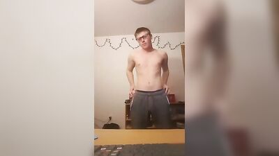 Hung Nerd Strip Boy Porn
