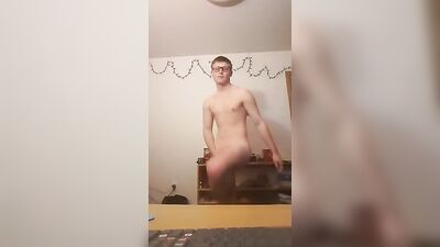 Hung Nerd Strip Boy Porn