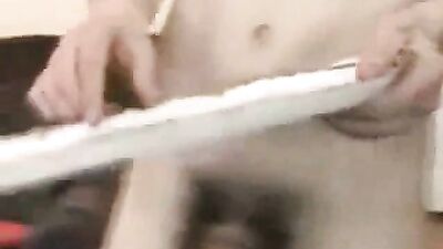 Only then together: Blond Boys Steamy Handjob Action!