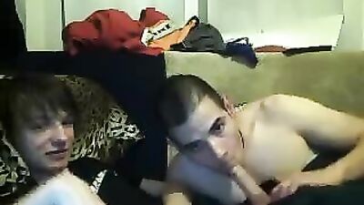 Gay Oral Web-Cam: Sucking Straight Friends!