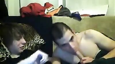 Gay Oral Web-Cam: Sucking Straight Friends!