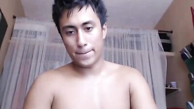 Big Dick Latino Solo Cam Cum Shots