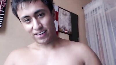 Big Dick Latino Solo Cam Cum Shots