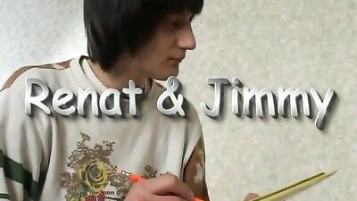 Big Cocks, Cum Shots & Oral Delights: Renat & Jimmys Gay Porn Adventure!