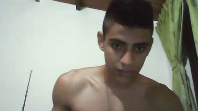 Amature Latino Solo: Aaronmodels Sizzling Gay Porn Adventure