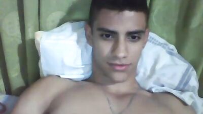 Amature Latino Solo: Aaronmodels Sizzling Gay Porn Adventure