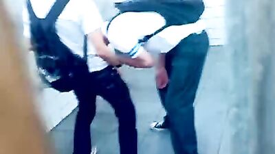 Toilet Stall Passion: Amateur Gay Porn Action