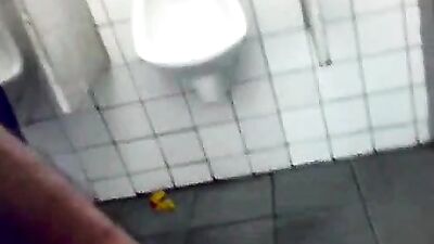 In Public Toilet3: Amateur Gay Porn Video