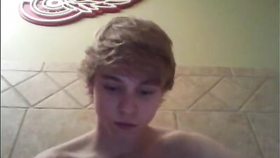 Hot Bathroom Blonde Web-Cam Boys: The Ultimate Solo Experience!