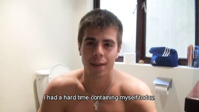 Phillipe Gaudin Goes Back To Africa For More Solo Cum Shots!