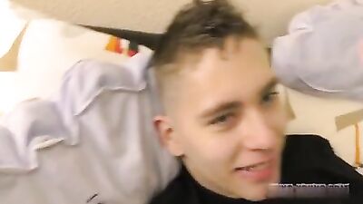 Gay Porn Videos - Brit Boys Swallow Cum with Older Dudes!