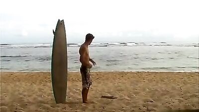 Beach Body Bareback: Young Surfers Raw Sexuality Ignites Passionate Fury