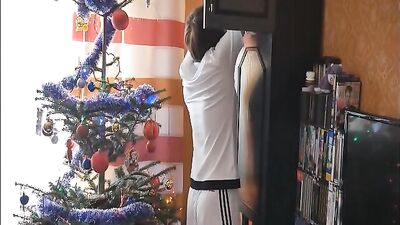 Christmas Spanking with Handjob - Cum Shot Revenge OR Handjob Holidays - Spanking Christmas Surprise