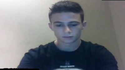 Jerking off with Hot Cute Handsome Boy - No Cum!