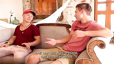 Gay Porn Sessions: Blond Bottom Peter Fucks Sven to Orgasmic Heights