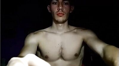 Spanish Cum Explosion! First Time Cam Show With 18-Year-Old Jerk Off King
