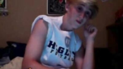 Blond Boys Cum Shots Handjob: Sexy Blonde Revenge!