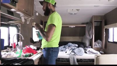 Pleasuring Daddy II - Bareback Action with Father and Step Son