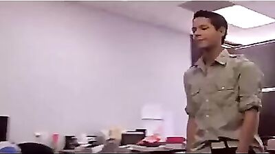 Young Audition Fucked & Cummed - Gay Porn Video!