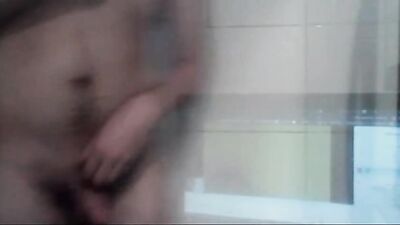 Shower Masterbation in Nantes - Solo Voyeur Web-Cam Masturbating