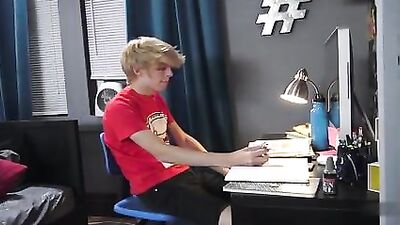 Young College Bareback Boys: Blond Hotties Reunion!