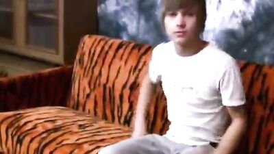 Cum Shots Handjob Solo: Russian Twink Dreams