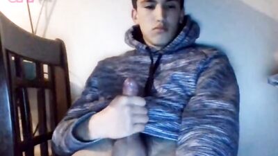 Latin Passion: Horny Hot Web-Cam Handjob Solo Cum