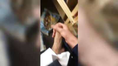 Young & Wild - Teen Wanking in Storage Room