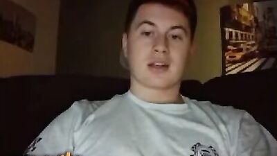 Straight College Jock Cutie Webcam: A Gay Porn Video!