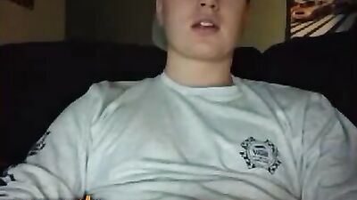 Straight College Jock Cutie Webcam: A Gay Porn Video!