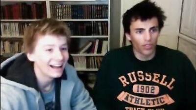 Straight Boys Web-Cam Duel: Whos Cock is Bigger?