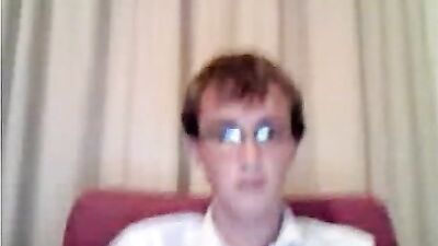 Self-Satisfying Nerd Twink Webcam Adventure
