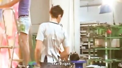 Hot 3some Teen Bareback Threesome: QuickTime Gay Porn Video