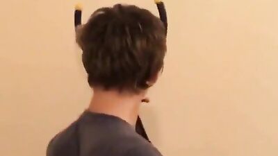 Fat Cock Teen Blows Again: Big Cocks Cum Shots Solo!