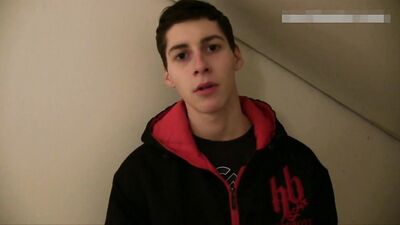 Hallway Heat: Cute Boy Gets Fucked Again!