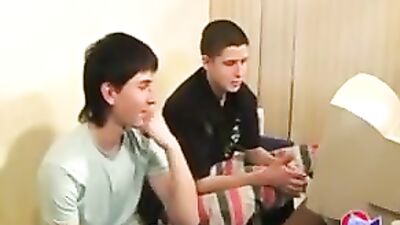 Young couple in full practice