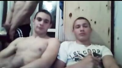 Gay Porn Videos - Three Straight Cocks Web-Cam Explore the excitement and thrill of three straight boys webcamming for your pleasure in this hot new gay porn video.