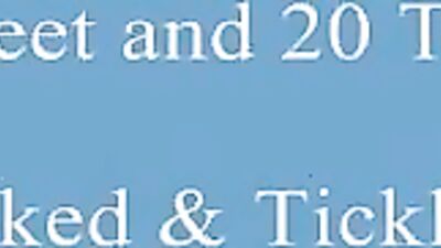 Double-Tied Feet Teased & Licked! Gay Foot Fetish Fun!