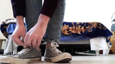 Dirty Sneakers Foot Fetish Boy - Get Ready for Non-Stop Foot Action!