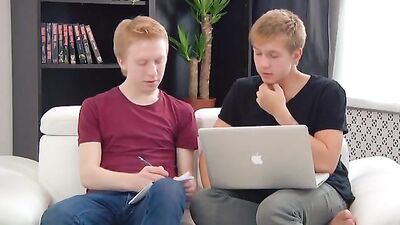 Homework Bareback: Cum Shots Oral Delight