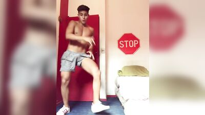 Argentine hunk dancing